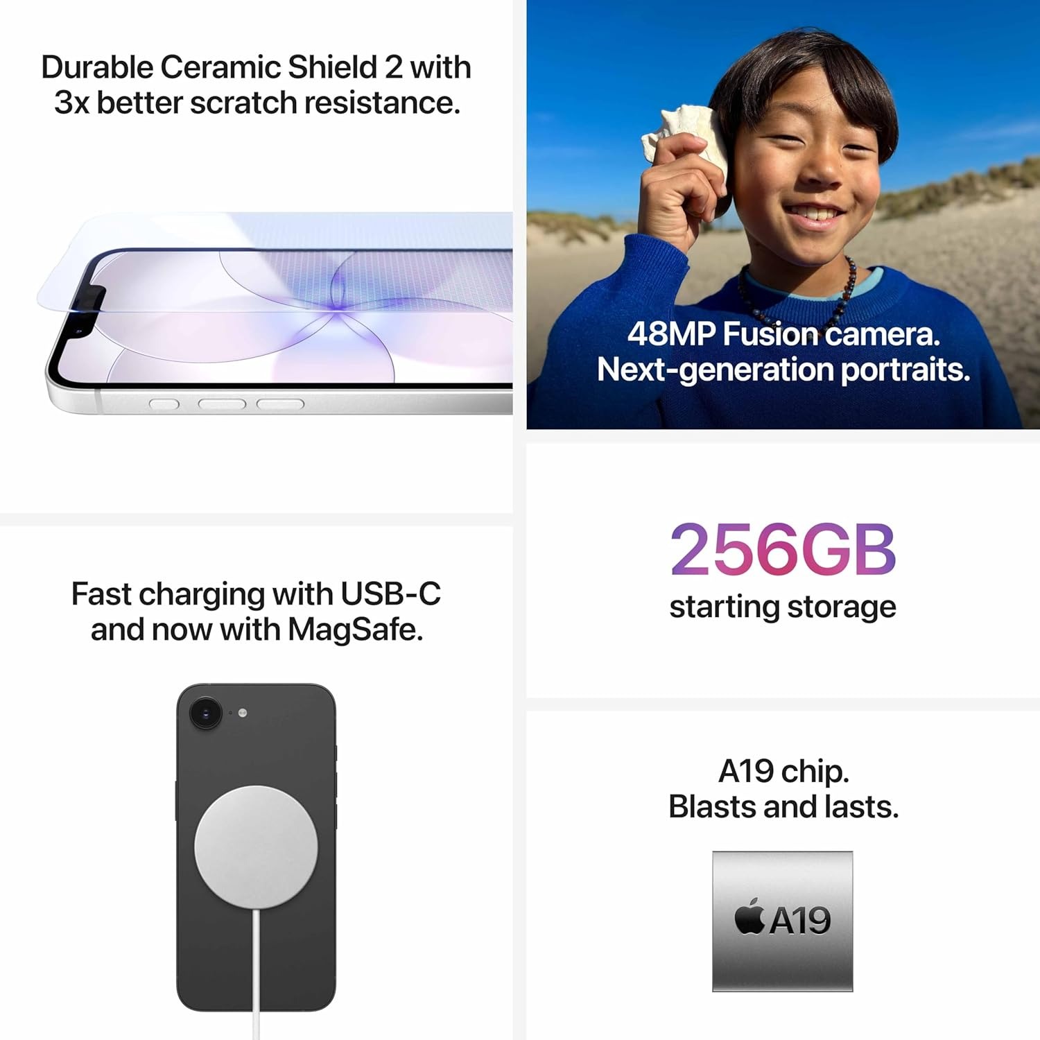 Apple iPhone 17e 256 GB : Black - Image 3